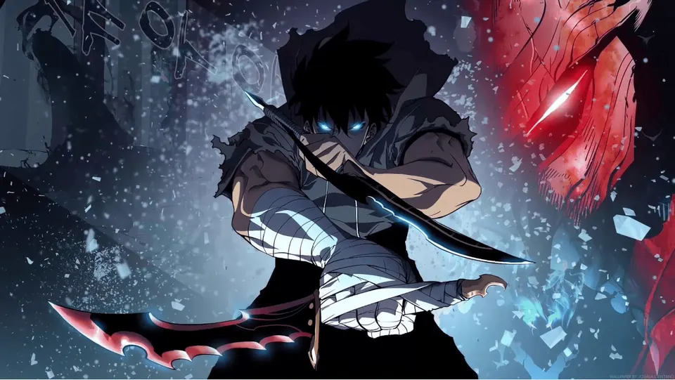 Shadow Monarch Daggers card skin artwork