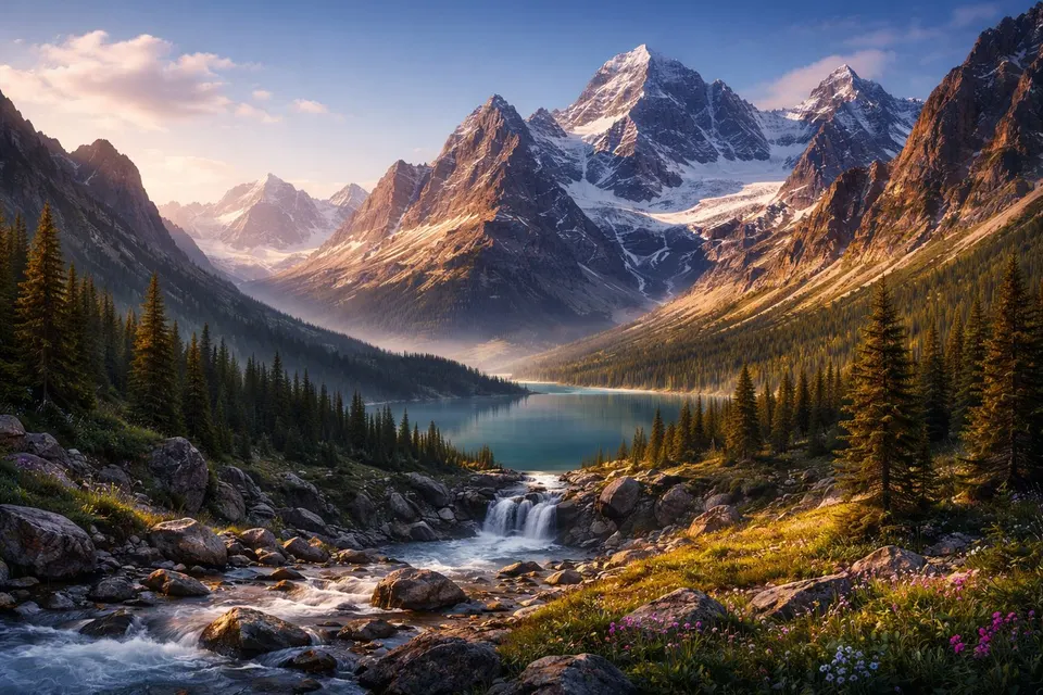 Snow Peaks card skin artwork