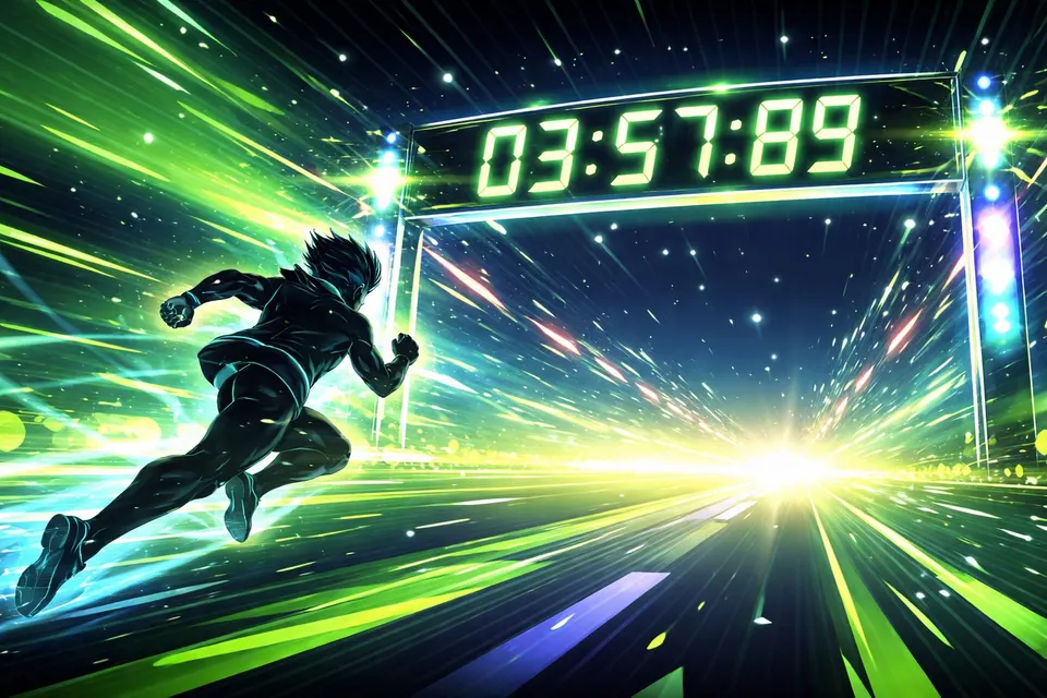 Speedrun Clock card skin artwork