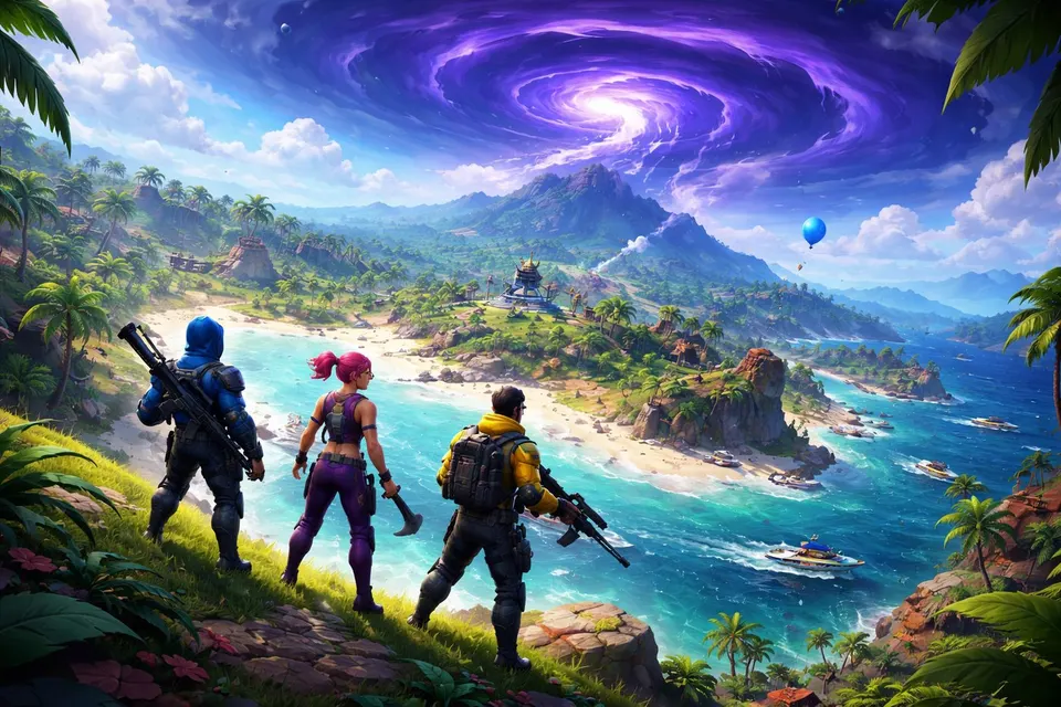 Storm Island card skin artwork