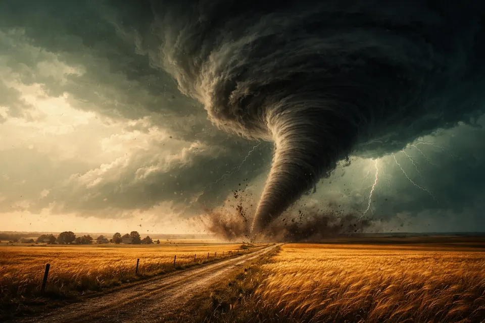 Tornado Alley card skin artwork
