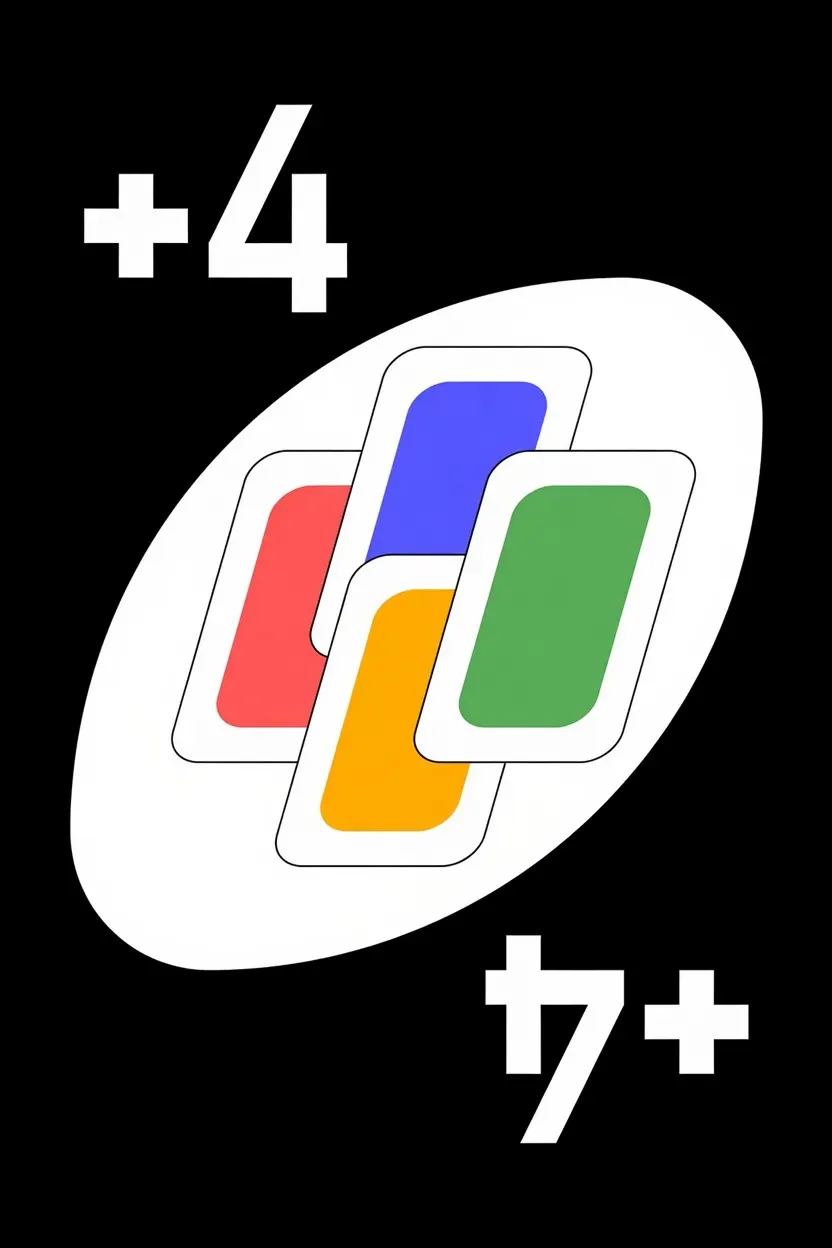 Draw Four card skin artwork
