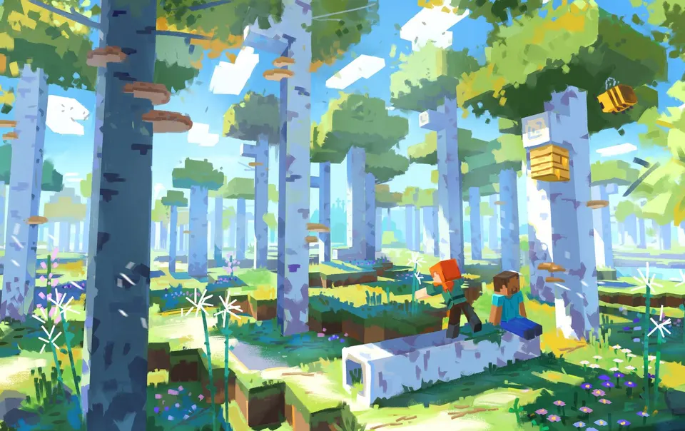 Birch Forest Duo card skin artwork