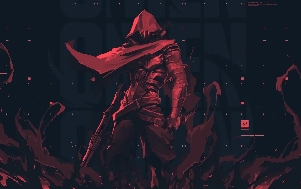 Omen Red Shadow card skin artwork
