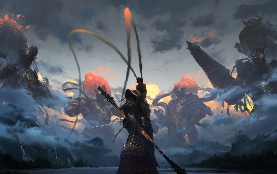Monkey King card skin artwork