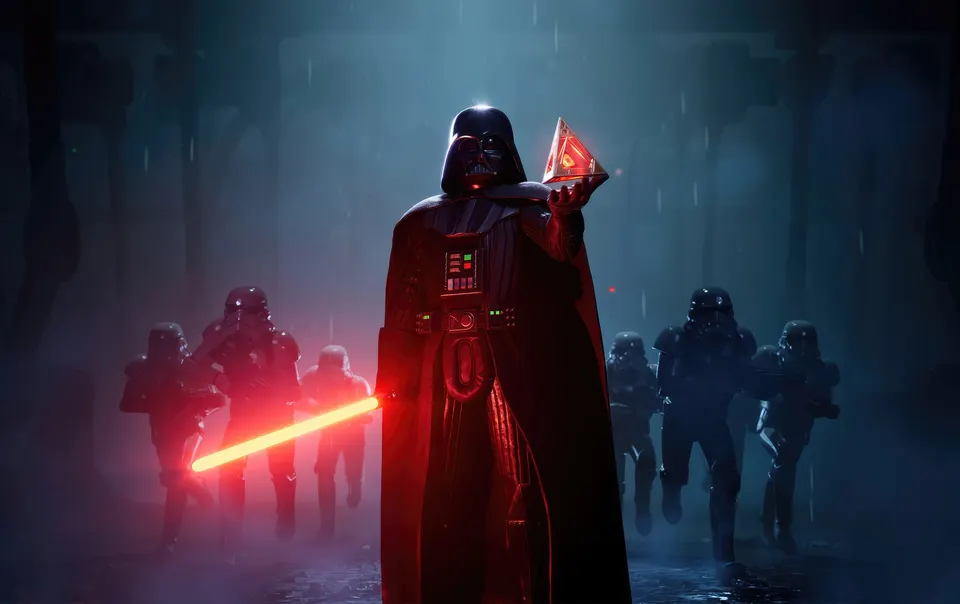 Vader Stormtroopers card skin artwork