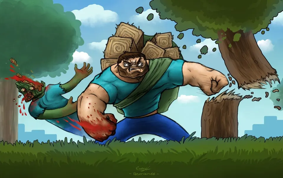 Pixel Overworld card skin artwork