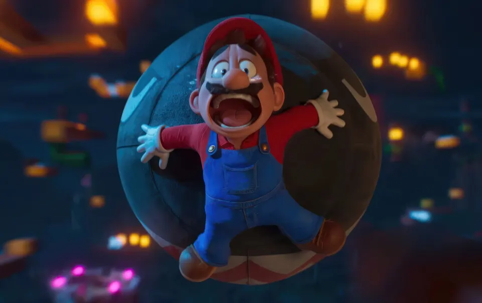 Mario Bullet Panic card skin artwork
