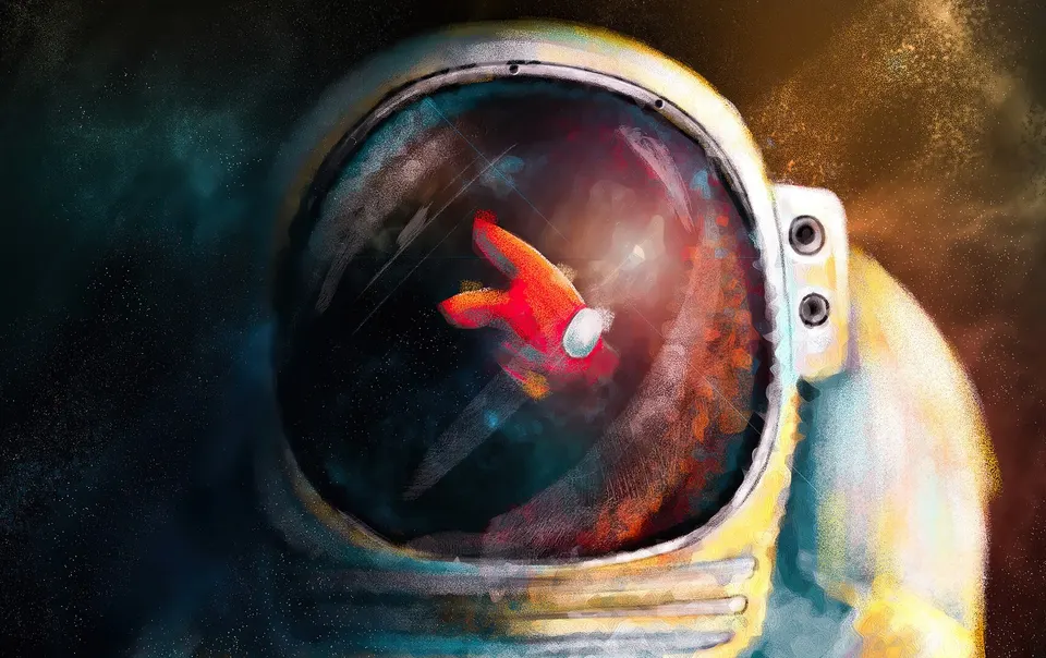 Space Task card skin artwork