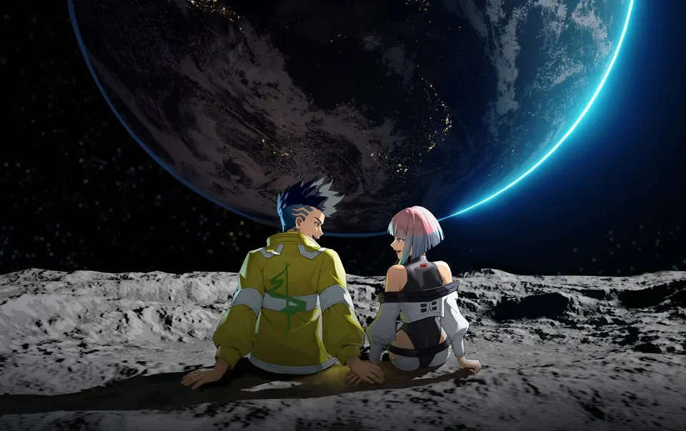 Edgerunners Moon Sit card skin artwork