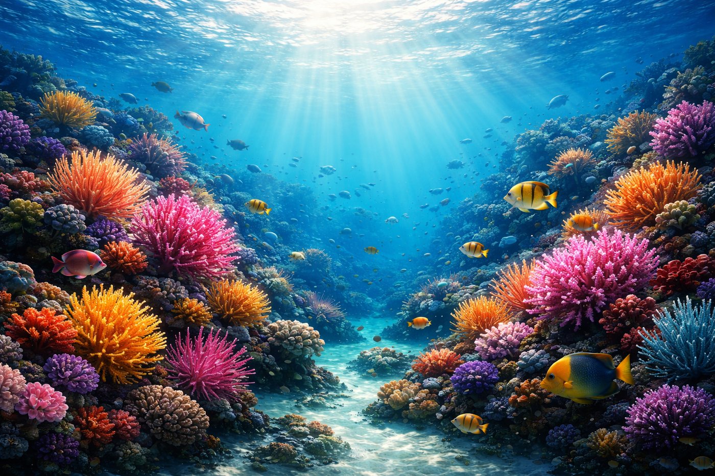 Coral reef gift card sticker — gift card stickers card skin example